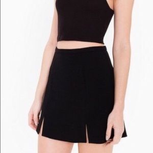 American Apparel Canyon Crepe Skirt